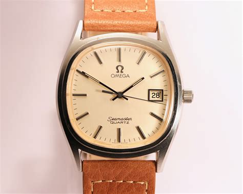 vintage omega seamaster quartz watch